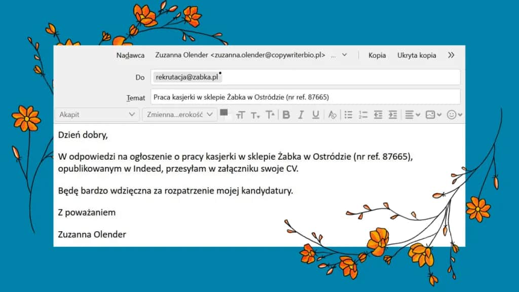 Jak napisać e-mail z CV? Skuteczne wskazówki i wzory