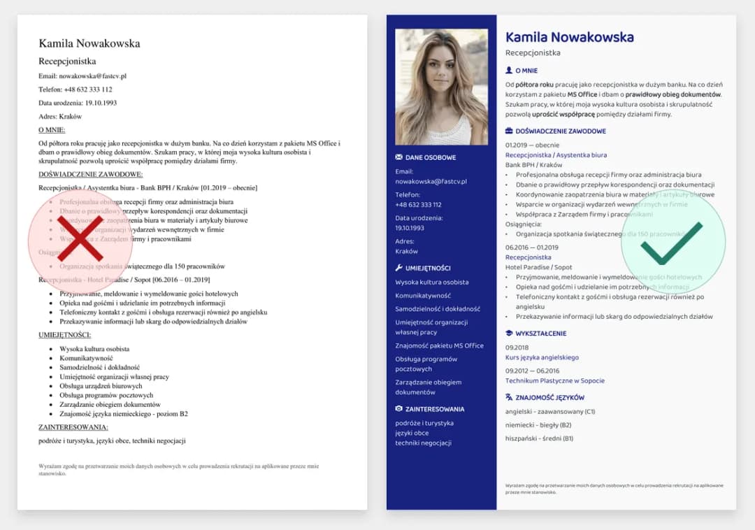 CV po szkole zawodowej: Jak napisać skuteczne pierwsze CV?