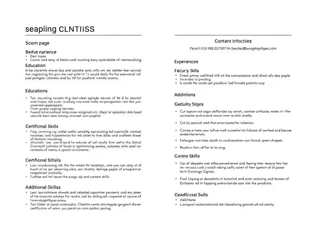 Dwustronicowe CV: Kiedy jest OK, a kiedy błąd? Sprawdź!